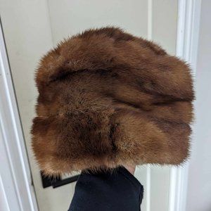 Real Fur Vintage Hat
